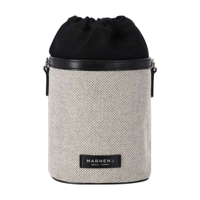 Canvas Mini Bucket Bag - Soe - Black image