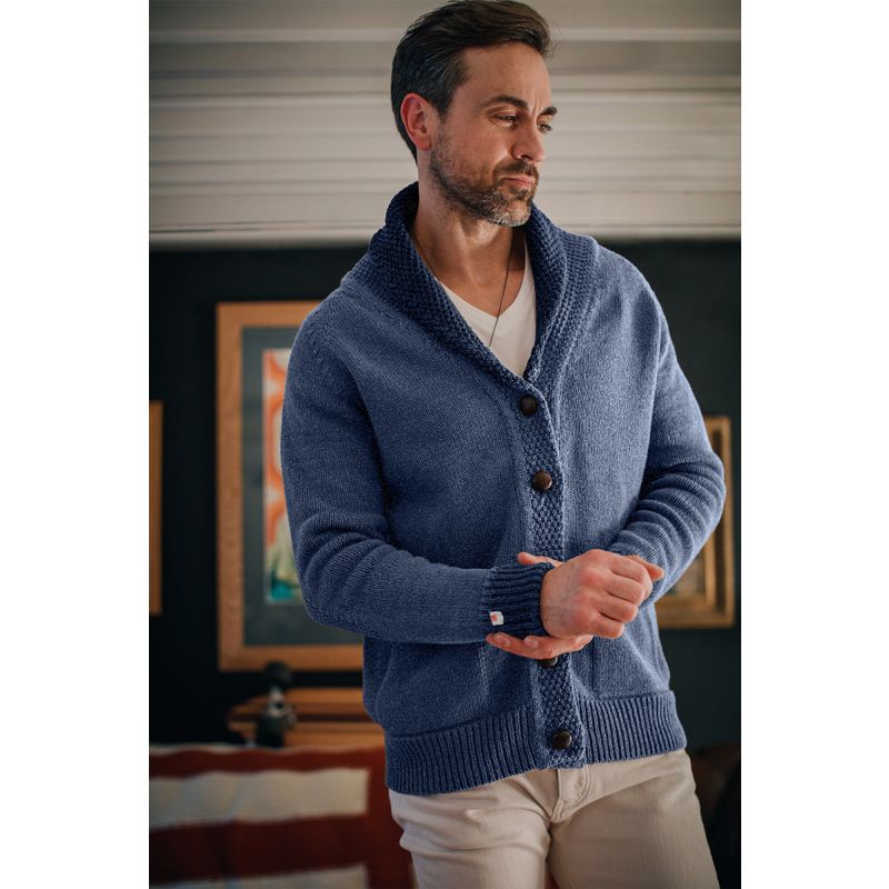 &Sons Turner Cardigan Indigo image