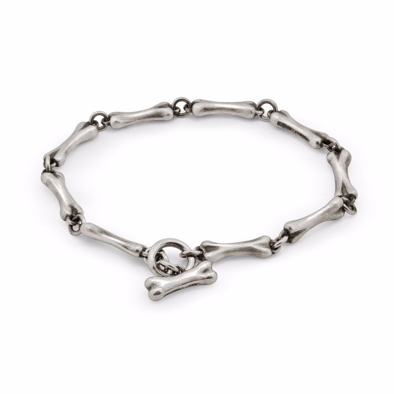 Bones Bracelet in Sterling Silver image