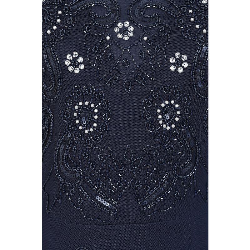 Sabina Embellished Maxi Dress - Navy image