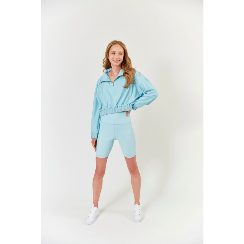 Sadie Cropped Windbreaker -Spearmint image