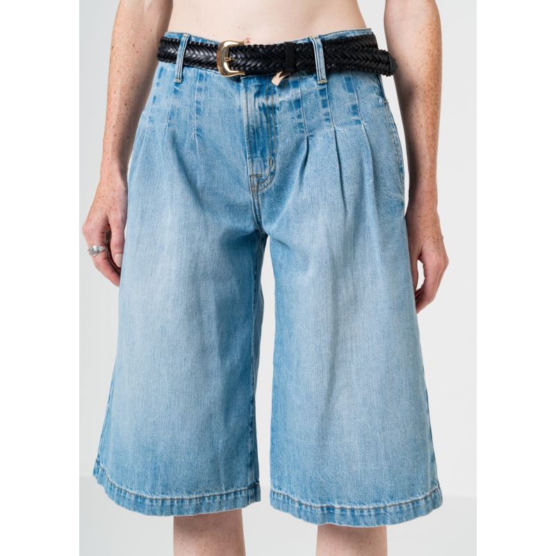 Sadie Pleated Jorts In Cocoa Beach image