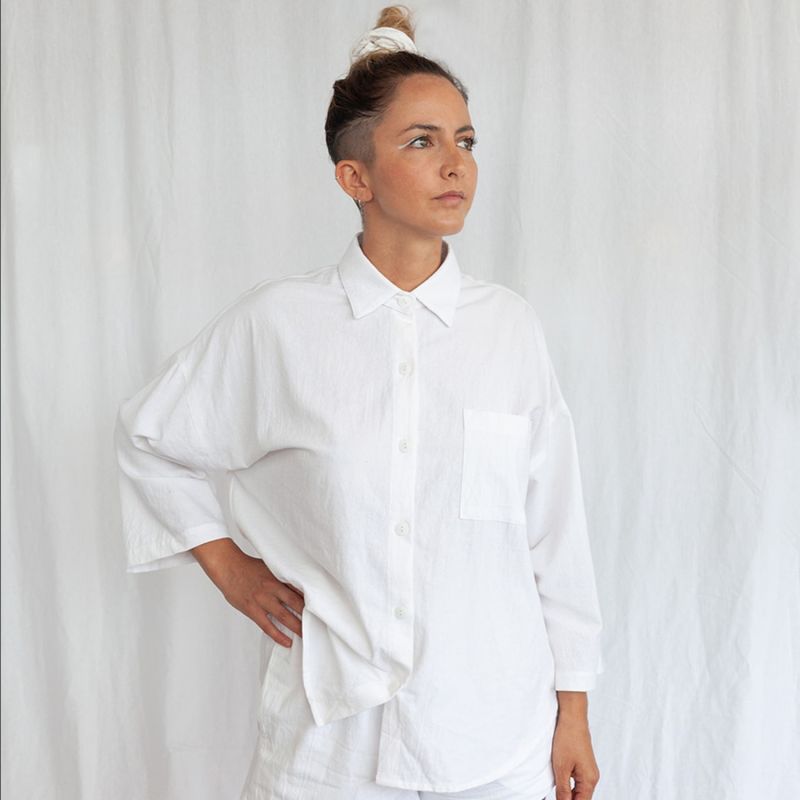 Women's Drea Shirt White image