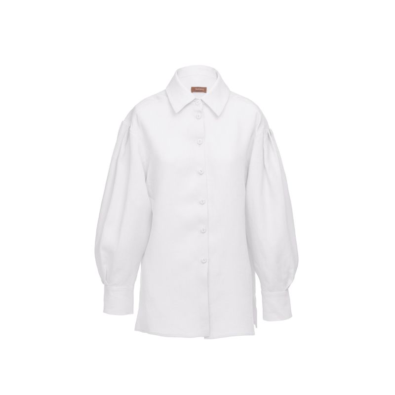 Sail Linen Shirt In White image