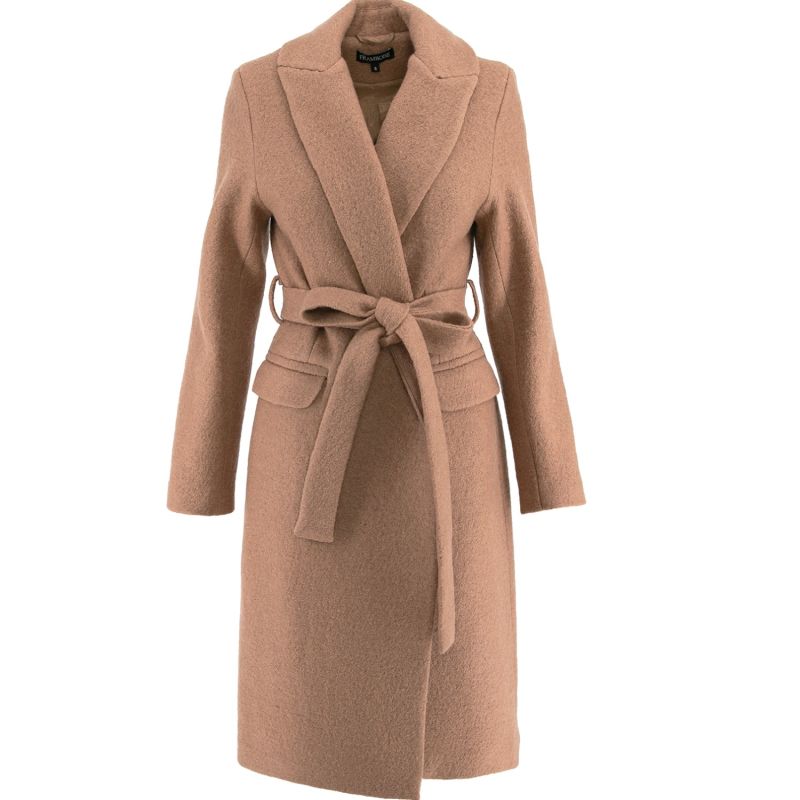 Berty Beige Wool Coat image