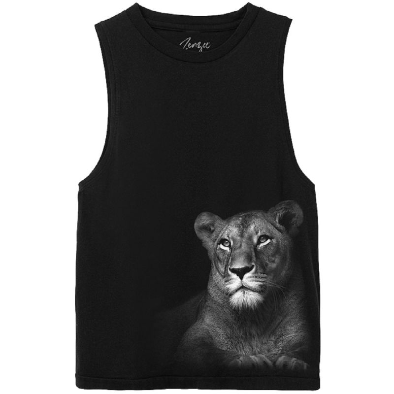 Lioness Animal Print Tank Top image