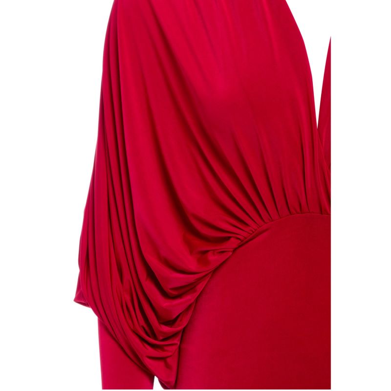 Lea Red Batwing Dress image