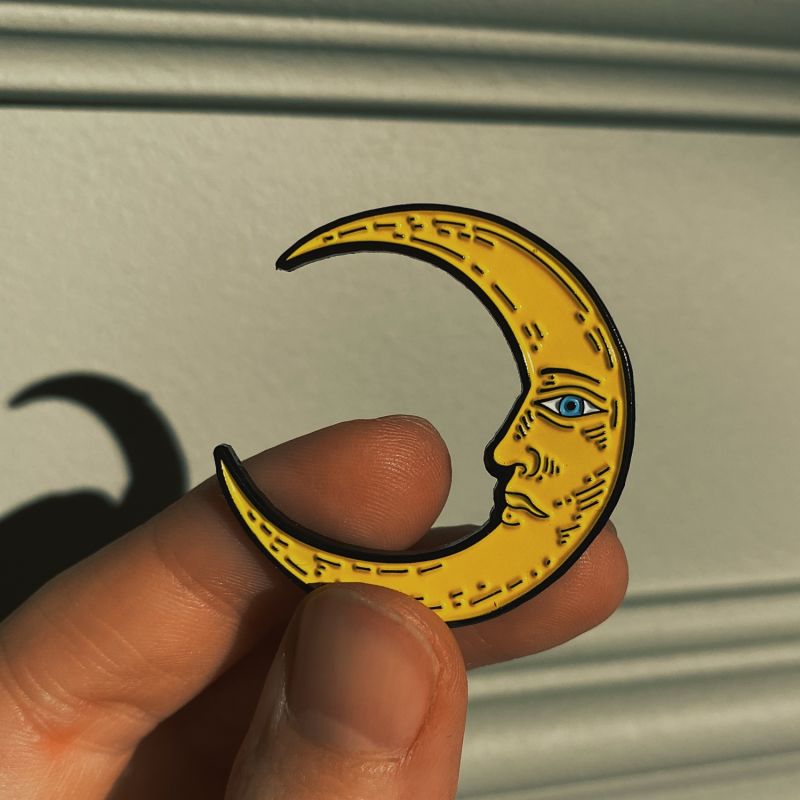 Enamel Pin Moon image