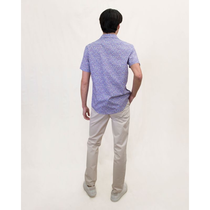 Scott Mosaic Shirt - Lavender image