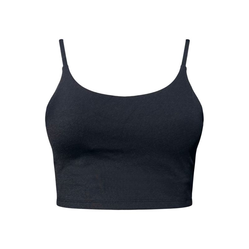 Sculpting Cropped Cami In Black image