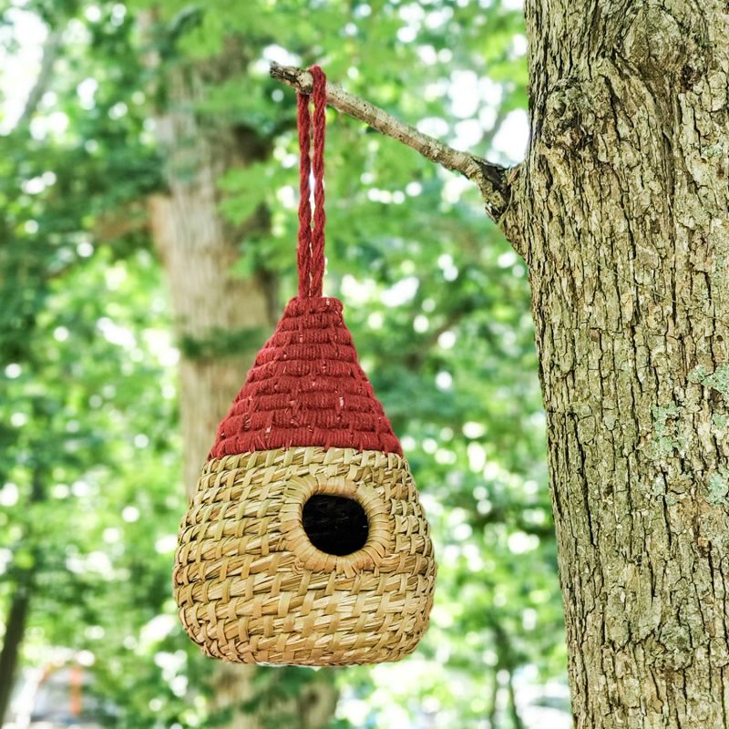 Seagrass Birdhouse - Dewdrop image