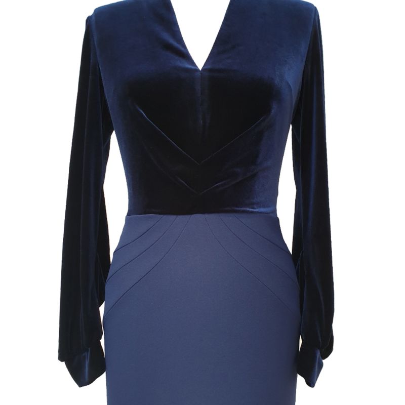 Selena Navy Dress image