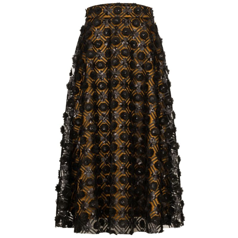 Sequin Embellished Midi Skirt image