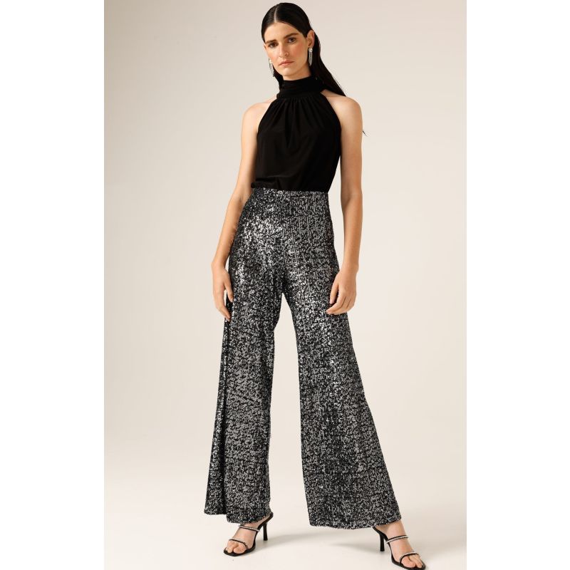 Sequin Palazzo Pant image