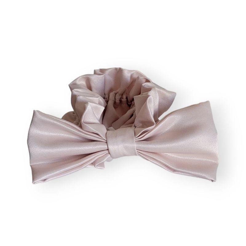 Serena Scrunchie - Pink Champagne Satin image