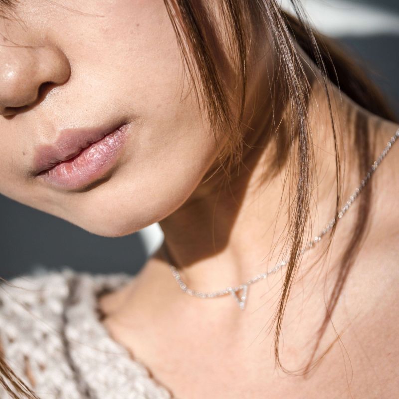 Skyline Necklace In 14 Kt Yellow Gold Vermeil On Sterling Silver image