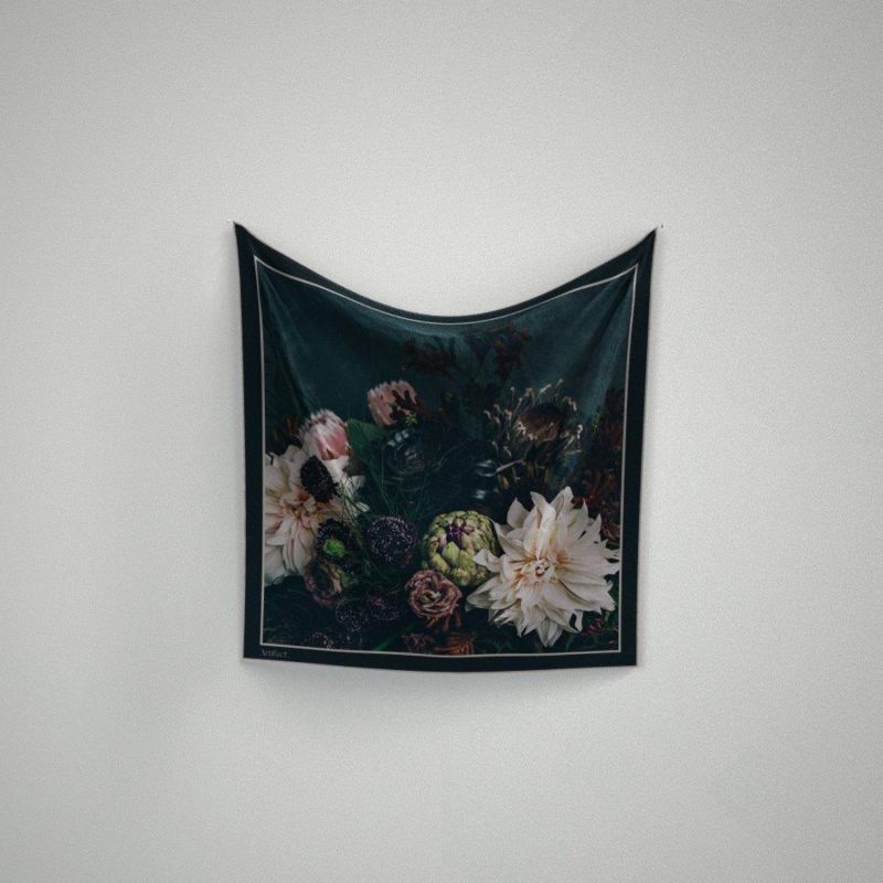 SILK SQUARE SCARF CAVE OF WONDERS main image 1