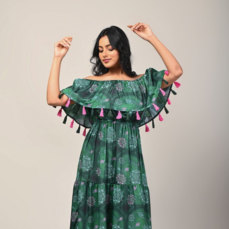 Shanti Silk Dress - Anahata image