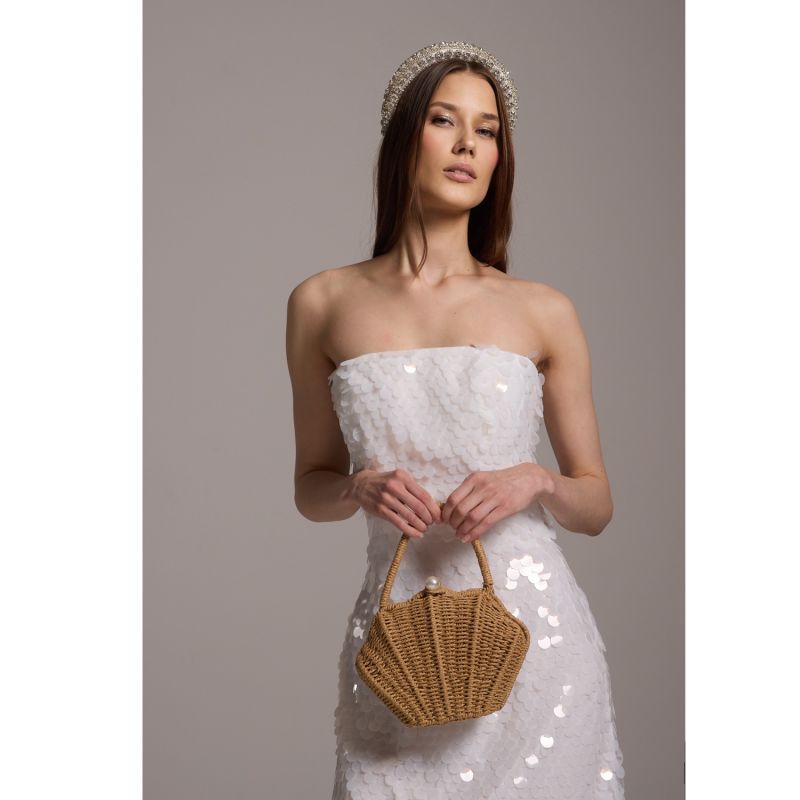 Shell Straw Bag image