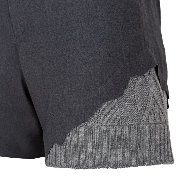 Shorts With Knitted Details image