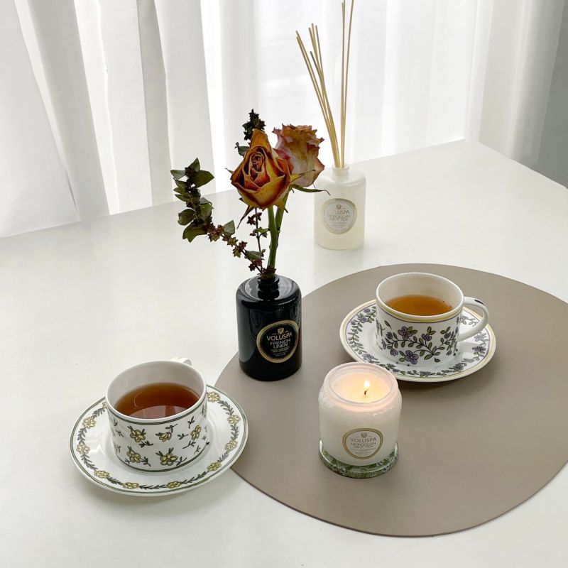 Deco Placemats, Set Of Two - Light Beige image