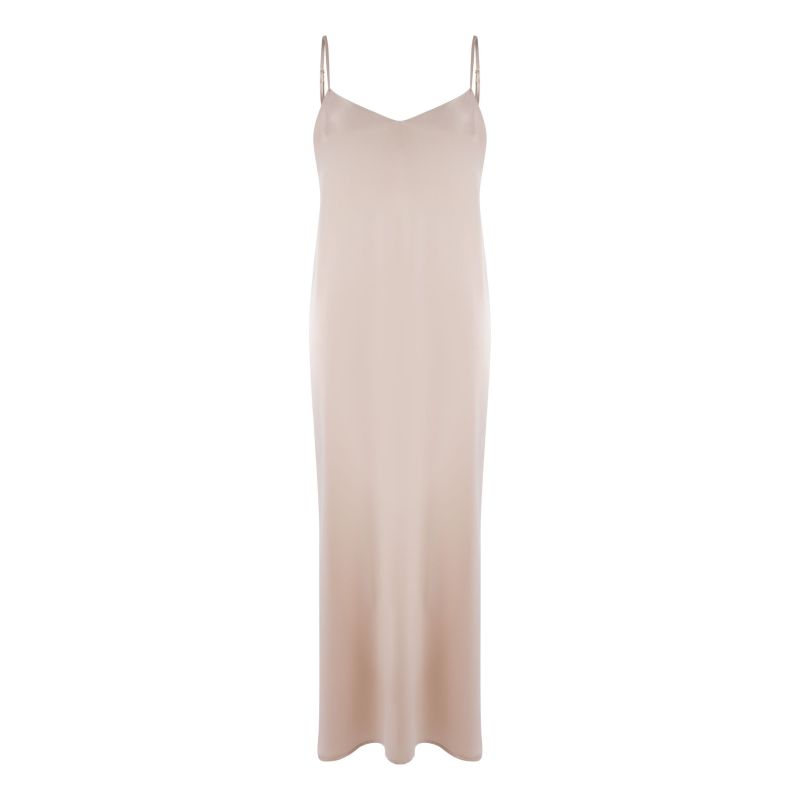 Silk Dreamscape Long Slip Dress Transcendent Pink image