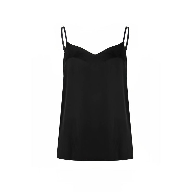 Silk Dreamscape Camisole Black image