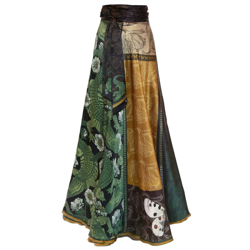 Silk Skirt - Amazing A - Alligator image