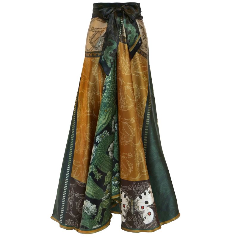 Silk Skirt - Amazing A - Alligator image