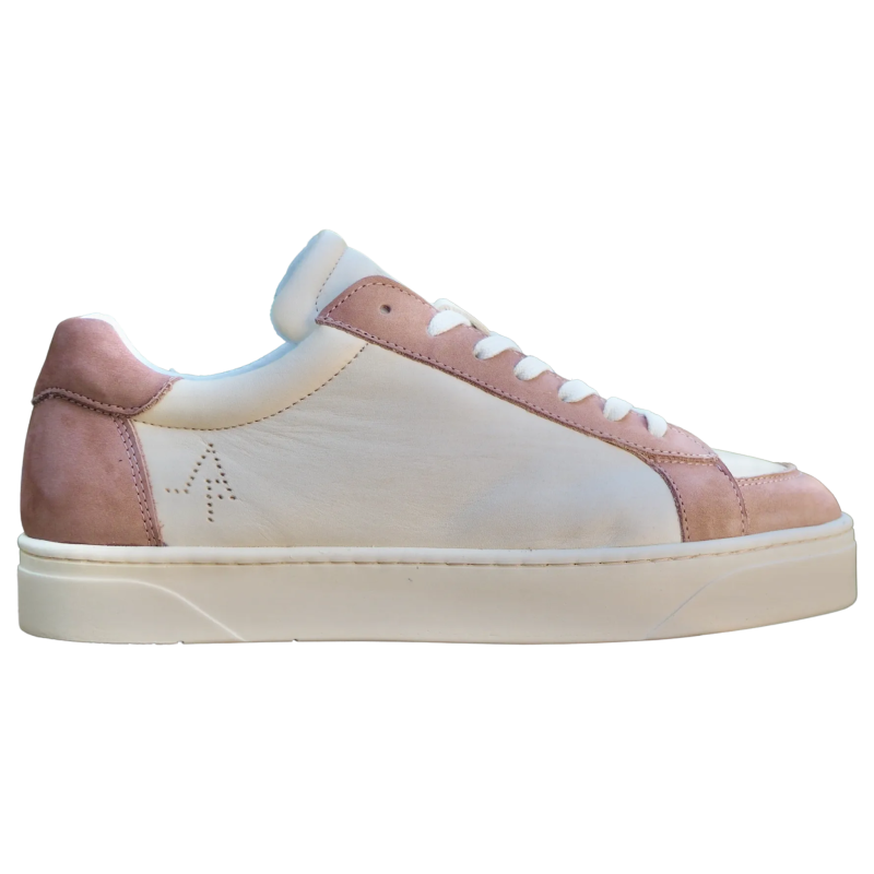 Nude Vegetable Tanned Chrome-Free Leather Sneaker image