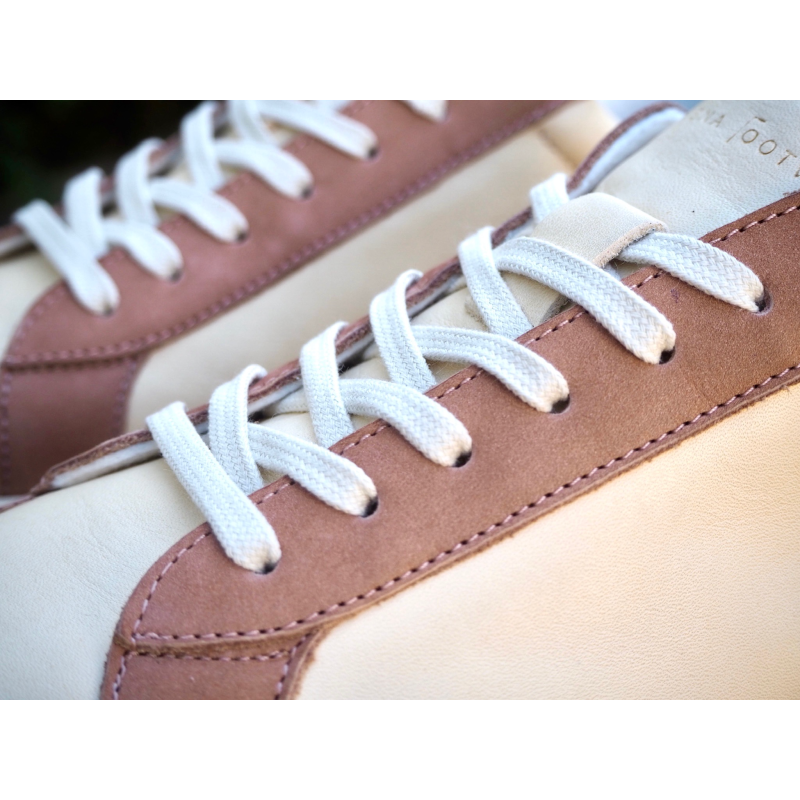 Nude Vegetable Tanned Chrome-Free Leather Sneaker image