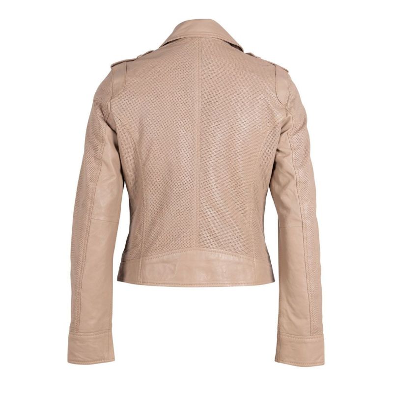 Sinta Rf Leather Jacket, Sand image