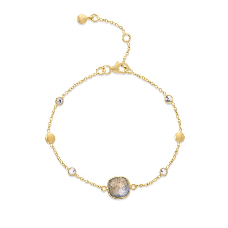 Iseo Labradorite & Gold Vermeil Bracelet image