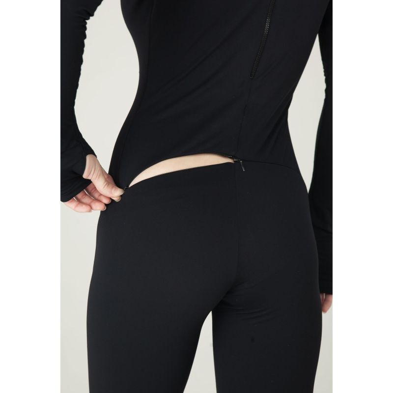 Monoskin Jumpsuit With Pants Total Termo - Black image