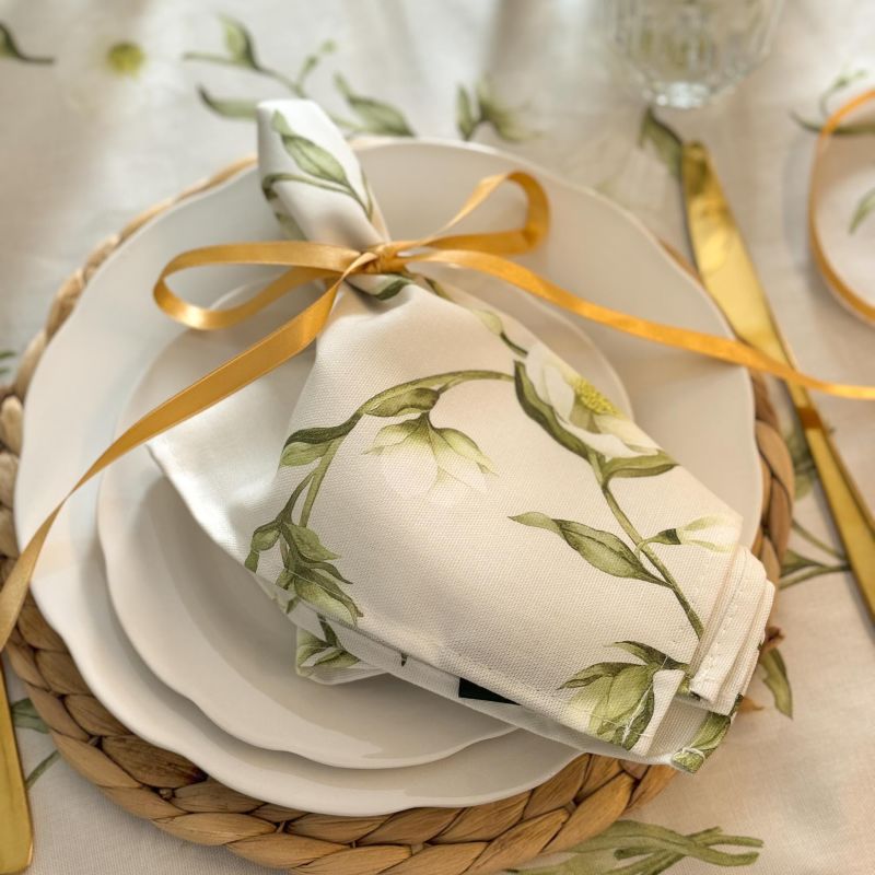 Snowdrop & Hellebore Tablecloth image