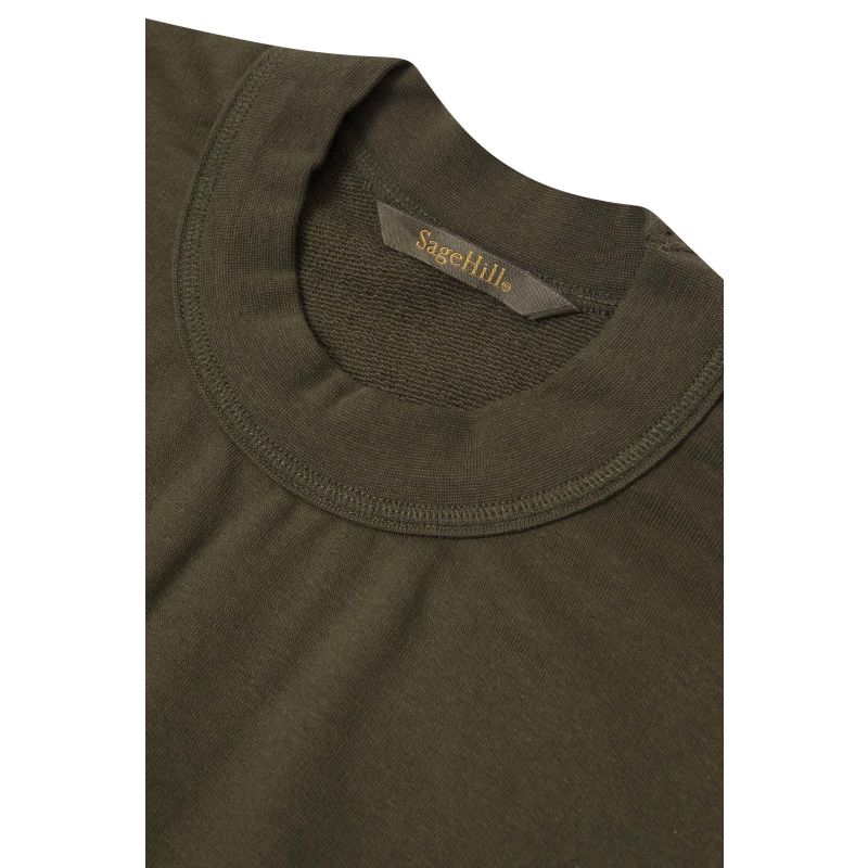 Snug Sweatshirt In Moss image