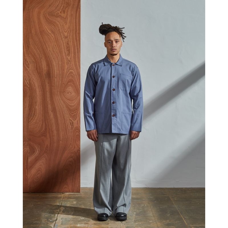 The 3001 Buttoned Overshirt - Teal image