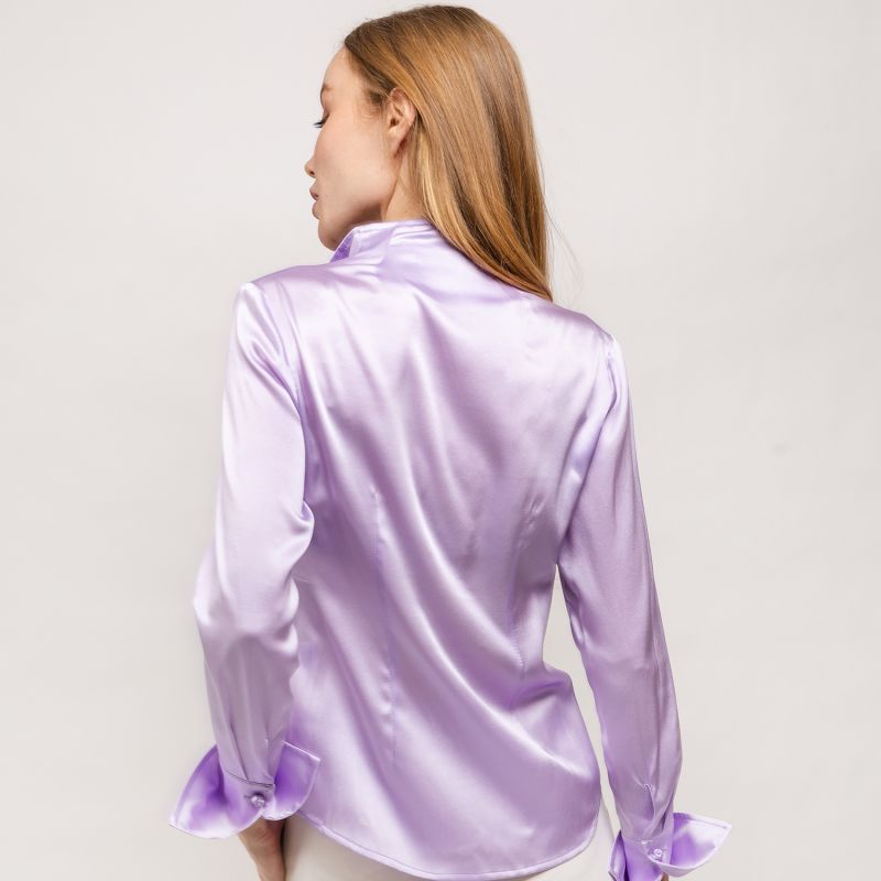 Sofr Collar Blouse - Lavender! image