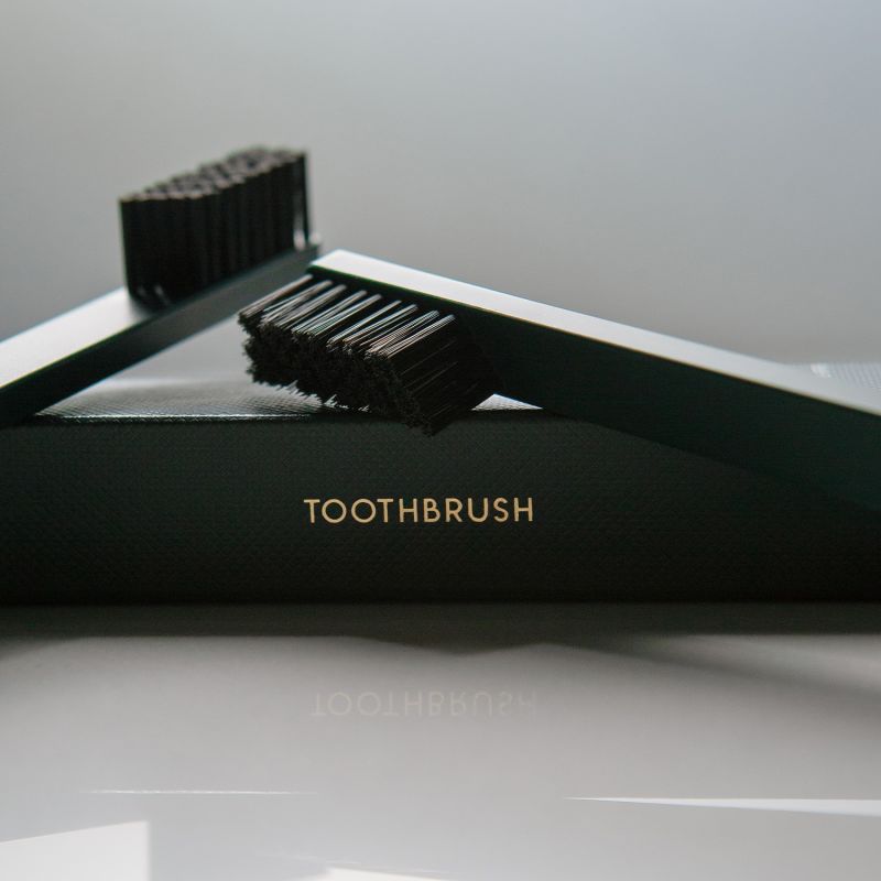 Apriori British Racing Green Gold Soft Toothbrush image