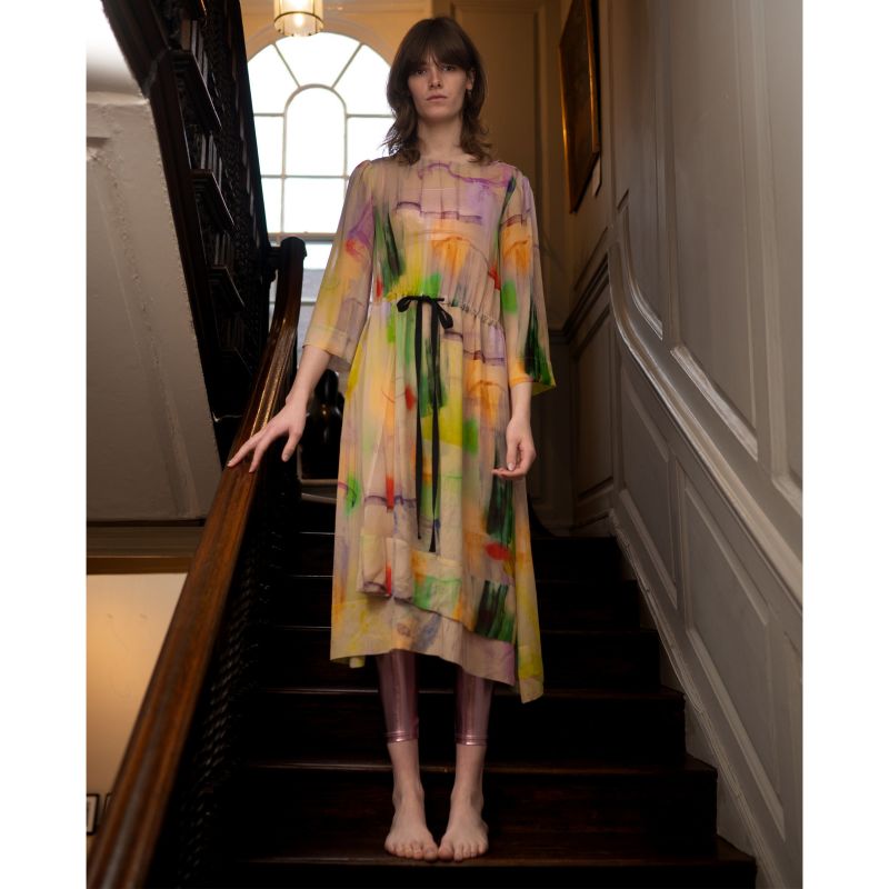 Solstice Silk Dress image