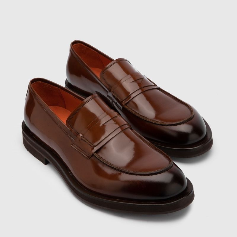 Edan Black Florentic Leather Men's Loafer main image 1