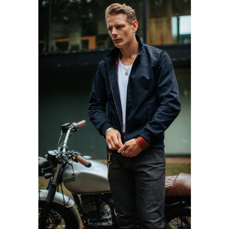 &Sons Rebel Harrington Jacket Navy image