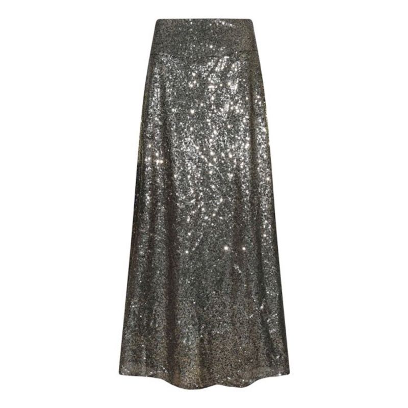 Sophia Skirt Gold Sequins image