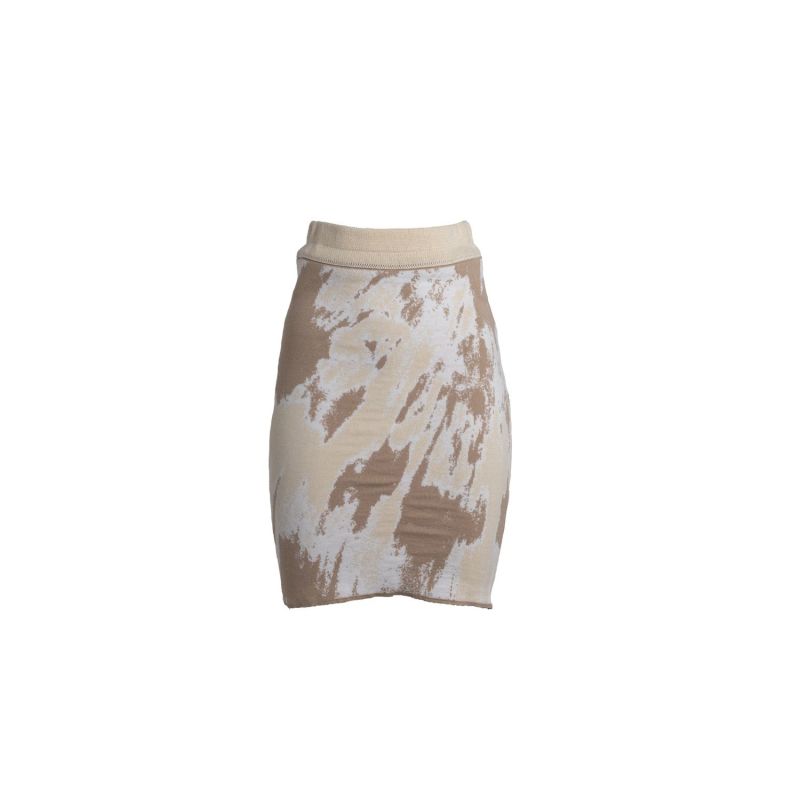 Splattered Short Skirt- Lux image