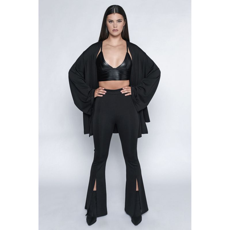 Split Hem Flare Pant image