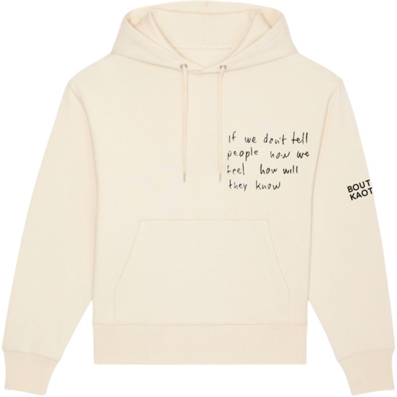 Spoken Words Organic Cotton Hoodie image