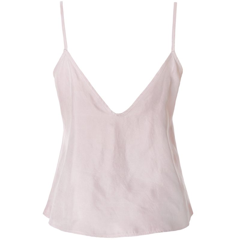 Champagne Pink Vegan Silk Camisole image