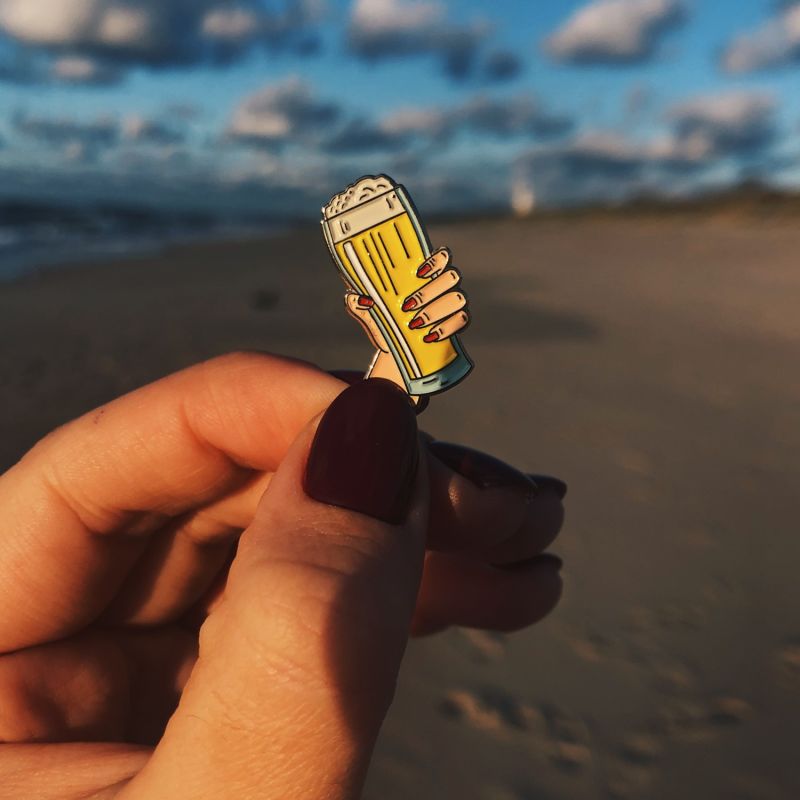 Enamel Pin Beer image