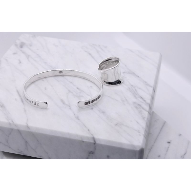 Curve Bangle by Ware Collective