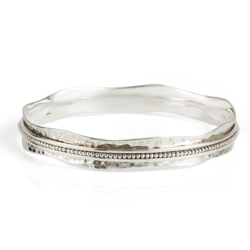 Aura Halo Silver Spinning Ring & Bangle Gift Set image